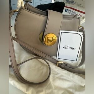 Elleme baguette Buckle shoulder Leather bag